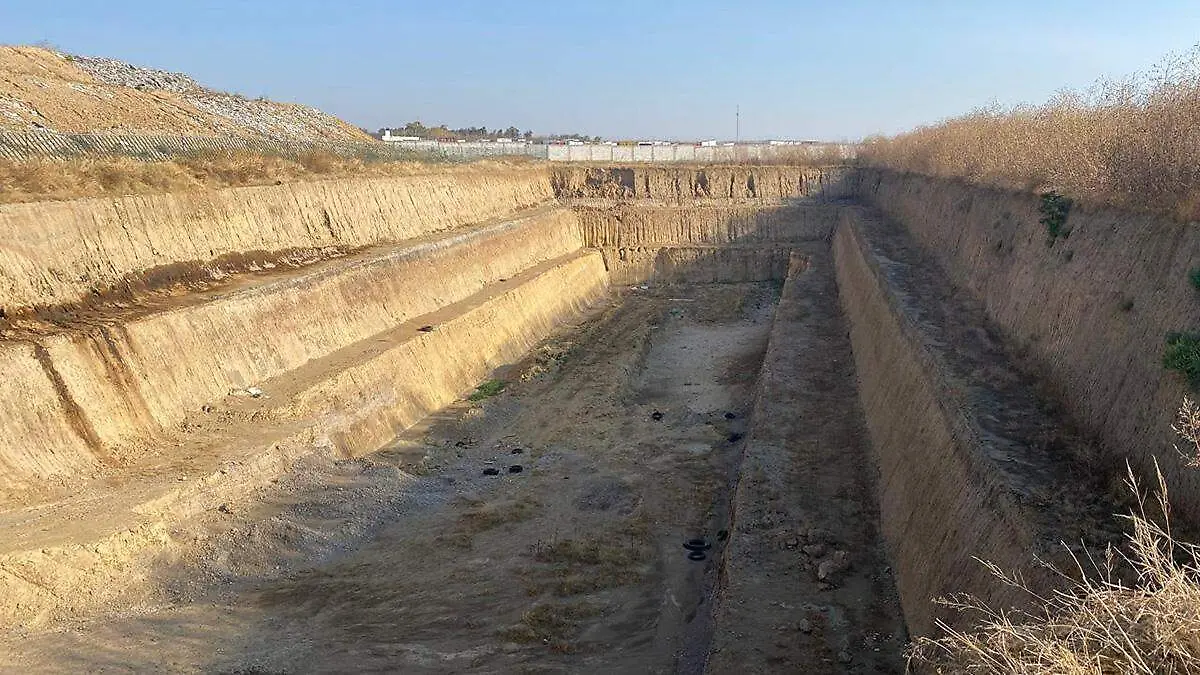 Los Pueblos Originarios contra el Basurero de Cholula pidieron al Ayuntamiento de San Pedro Cholula que la empresa encargada del recinto tape el socavón